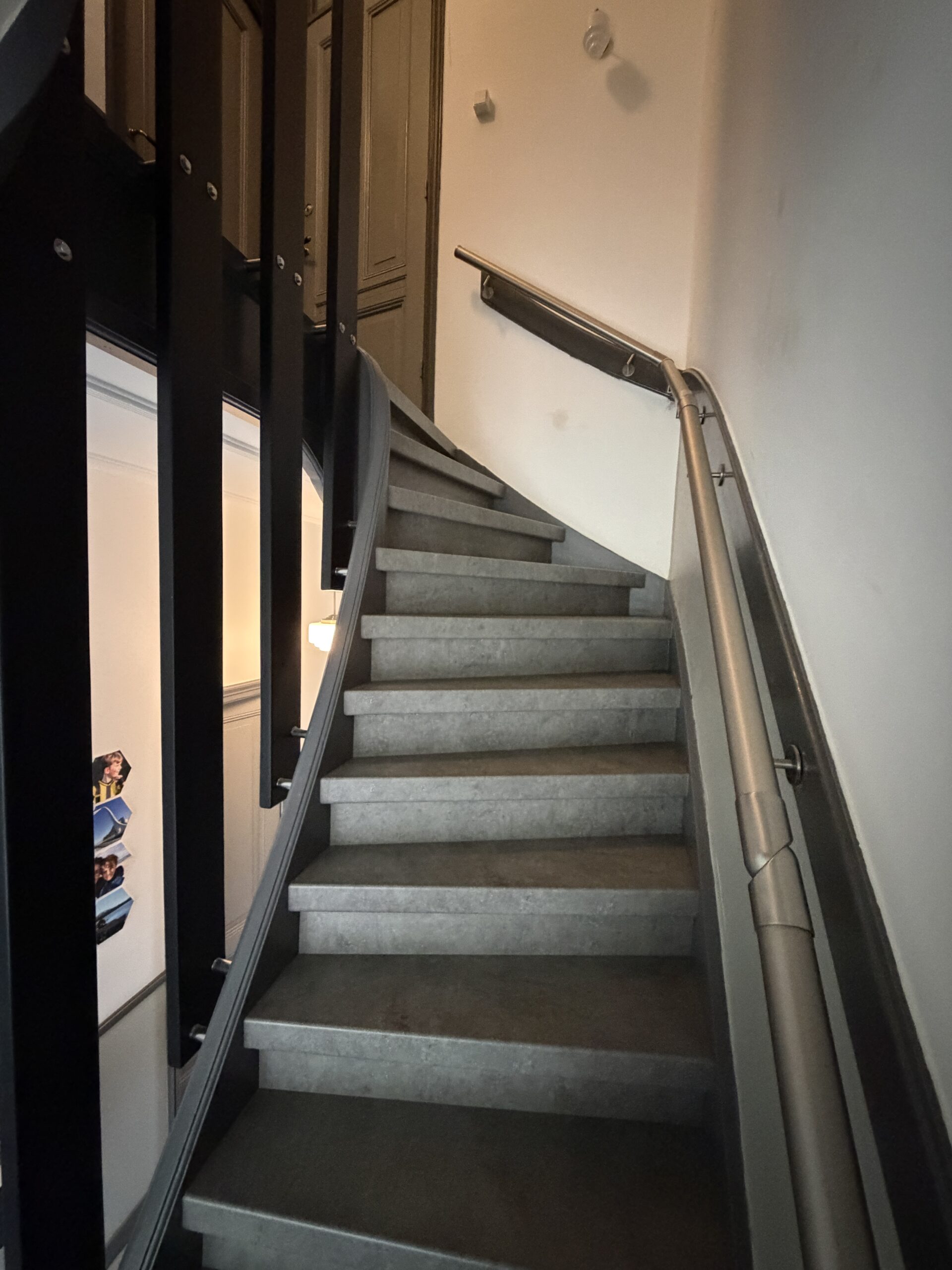 traprenovatie Rijswijk beton decor