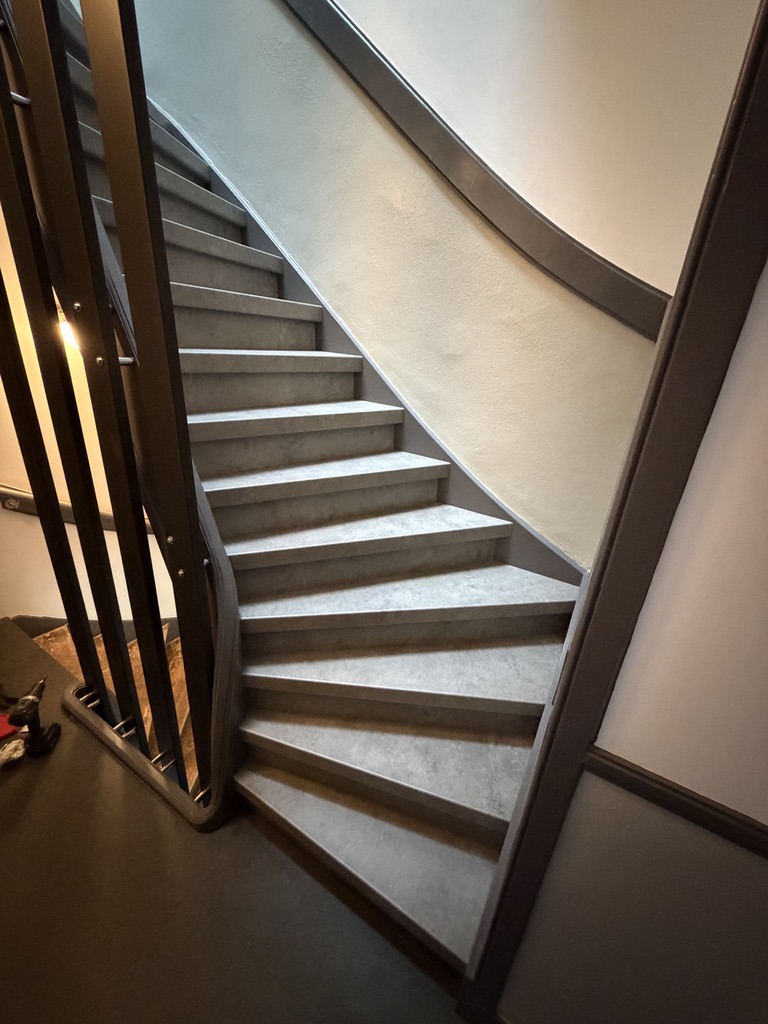 traprenovatie Rijswijk beton decor